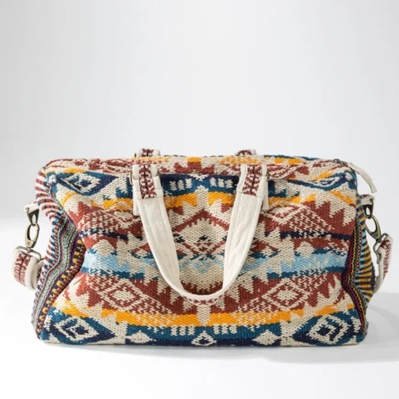 SOLD OUT Destiny Handmade Colorful Western Boho Ethnic Navajo Pattern Motif - Picture 3 of 9